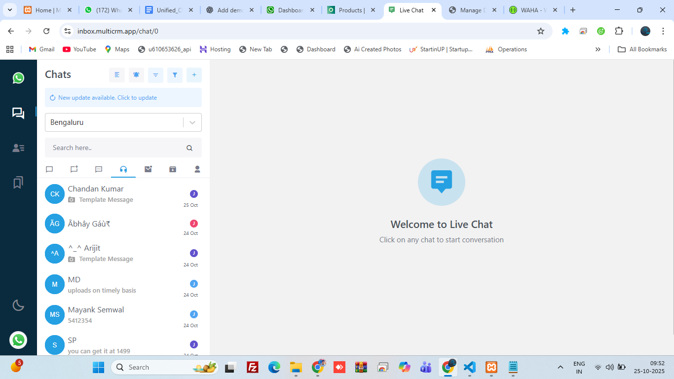 Unified Inbox Screenshot